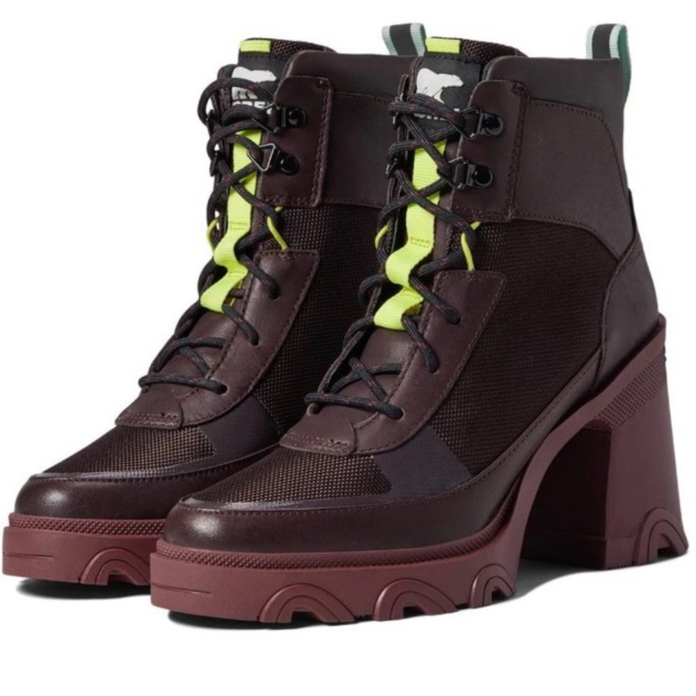 Sorel Brex Lace Heel Boot Waterproof NWT